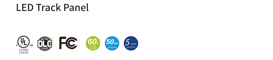 LED Track Panel Lights UL